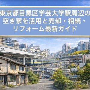 学芸大学駅周辺の空き家活用ガイド